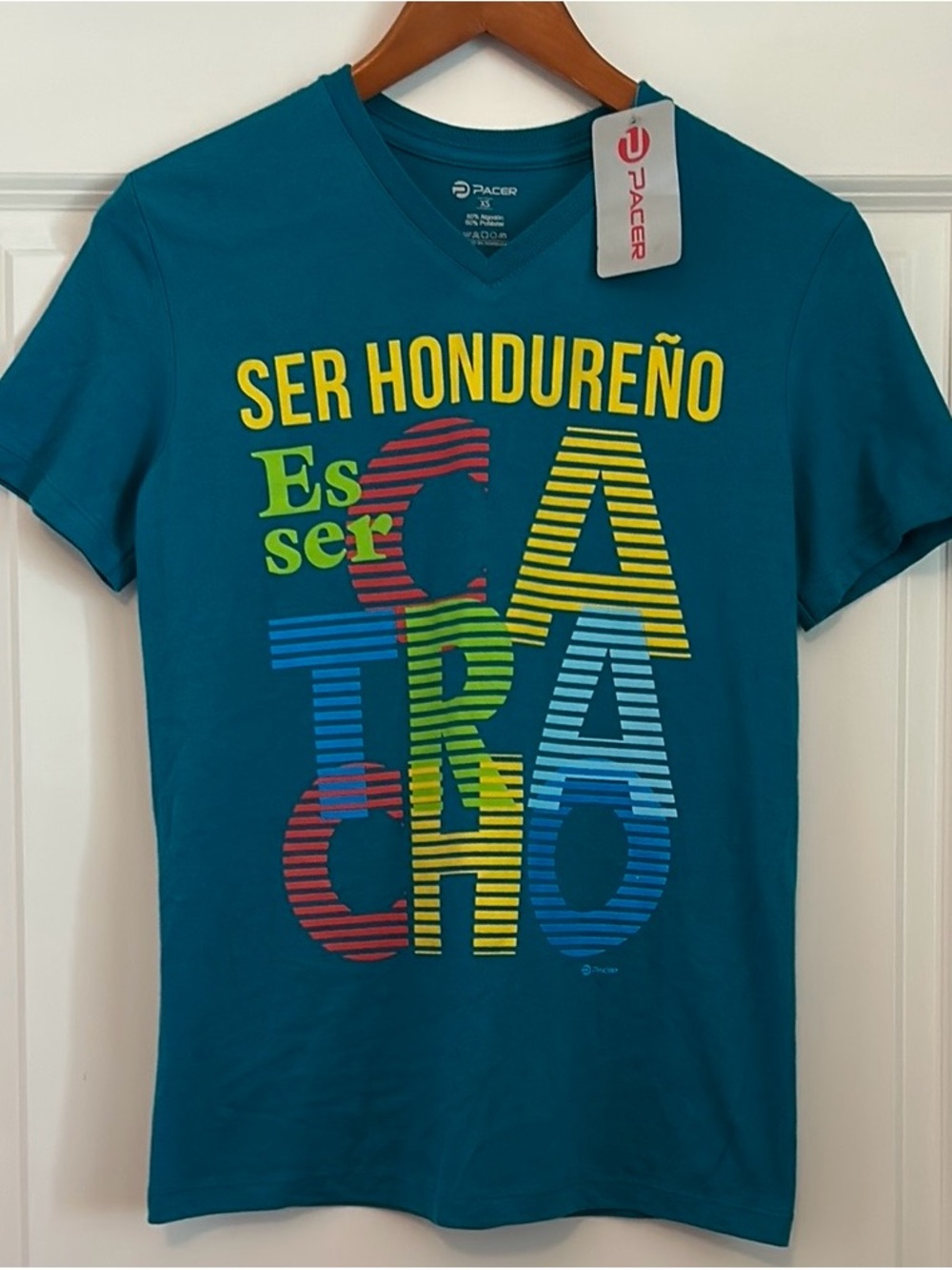 PACER Teal Kids "Ser Hondureño" Short-Sleeve Graphic Tee